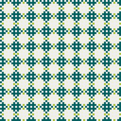 Abstract Cross Pattern generative computational art illustration