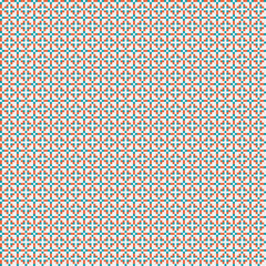 Abstract Cross Pattern generative computational art illustration