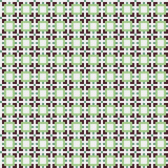 Abstract Cross Pattern generative computational art illustration