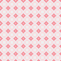 Abstract Cross Pattern generative computational art illustration