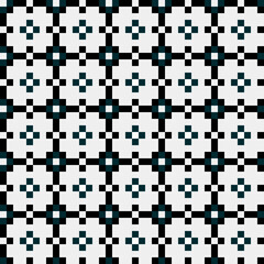 Abstract Cross Pattern generative computational art illustration