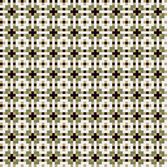 Fototapeta premium Abstract Cross Pattern generative computational art illustration