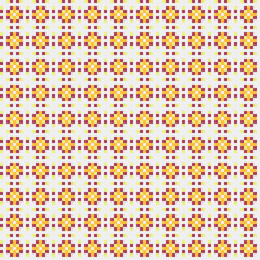 Obraz premium Abstract Cross Pattern generative computational art illustration