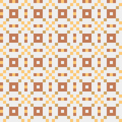 Abstract Cross Pattern generative computational art illustration