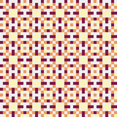 Abstract Cross Pattern generative computational art illustration