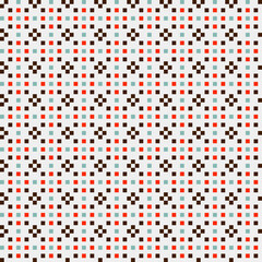 Abstract Cross Pattern generative computational art illustration