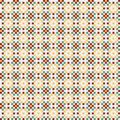 Abstract Cross Pattern generative computational art illustration