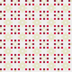 Abstract Cross Pattern generative computational art illustration