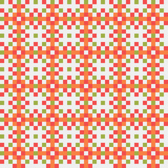 Abstract Cross Pattern generative computational art illustration