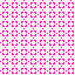 Abstract Cross Pattern generative computational art illustration