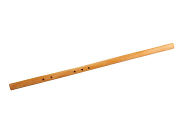flute musical instrument from the romanian native folk