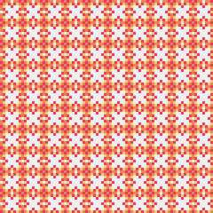 Abstract Cross Pattern generative computational art illustration