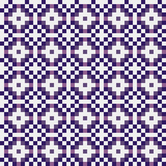 Abstract Cross Pattern generative computational art illustration