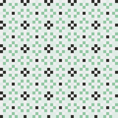 Abstract Cross Pattern generative computational art illustration