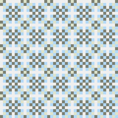 Abstract Cross Pattern generative computational art illustration