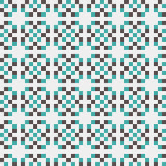 Abstract Cross Pattern generative computational art illustration