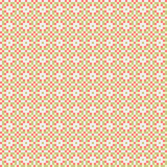 Abstract Cross Pattern generative computational art illustration