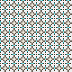 Abstract Cross Pattern generative computational art illustration