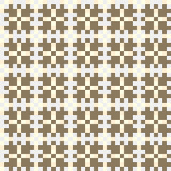 Abstract Cross Pattern generative computational art illustration