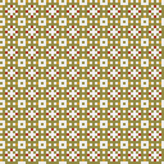 Abstract Cross Pattern generative computational art illustration