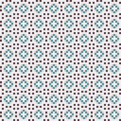 Abstract Cross Pattern generative computational art illustration