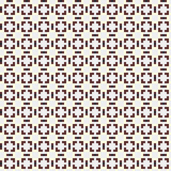 Fototapeta premium Abstract Cross Pattern generative computational art illustration