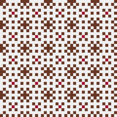 Abstract Cross Pattern generative computational art illustration