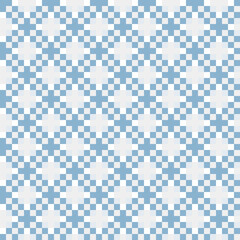 Abstract Cross Pattern generative computational art illustration