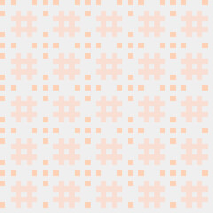 Abstract Cross Pattern generative computational art illustration