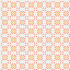 Abstract Cross Pattern generative computational art illustration
