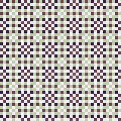 Fototapeta premium Abstract Cross Pattern generative computational art illustration