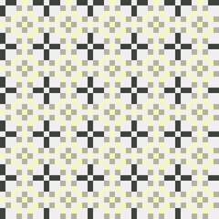 Abstract Cross Pattern generative computational art illustration