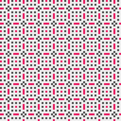 Abstract Cross Pattern generative computational art illustration