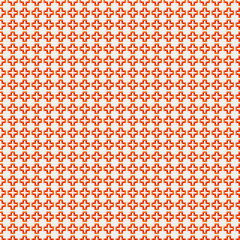 Abstract Cross Pattern generative computational art illustration
