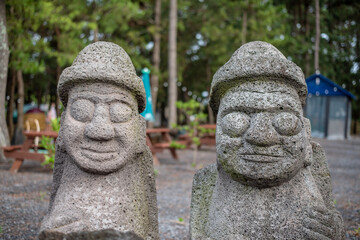 Dolhareubang, the symbol of Jeju Island