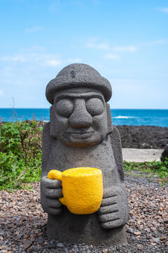Dolhareubang, the symbol of Jeju Island