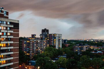 Fototapeta premium Views of Downtown of Montreal Quebec