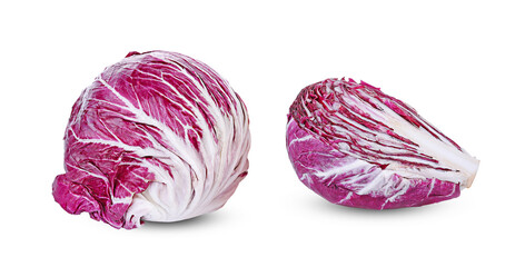 Fototapeta premium Radicchio isolated on white background