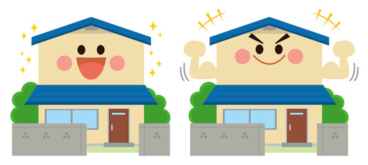 住宅　強い住宅　地震に強い家