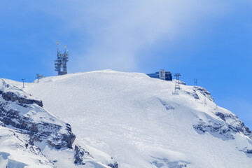 Titlis Bergstation, Rotair, Engelberg, Schweiz