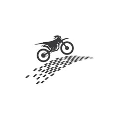 Motorbike design vector