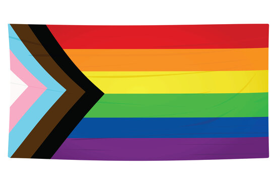 New LGBT Flag. Vector Illustration