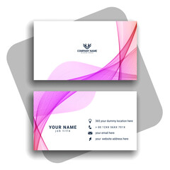 colorful  Modern Business-Card Set