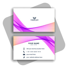 colorful  Modern Business-Card Set