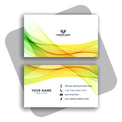 Naklejka premium Vector abstract creative business cards