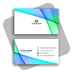 colorful  Modern Business-Card Set