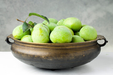 Bunch of Raw mango or Green mango