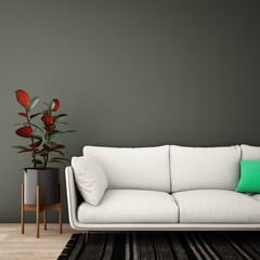 InteriInterior in living room in contemporary style,3d illustration,3d renderingor in living room in contemporary style,3d illustration,3d rendering