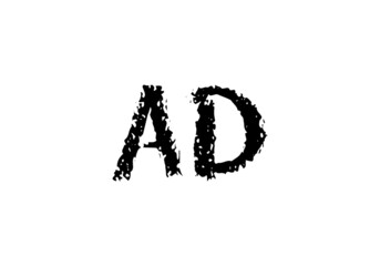 this is a latter AD logo icon