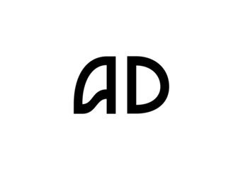 this is a latter AD logo icon